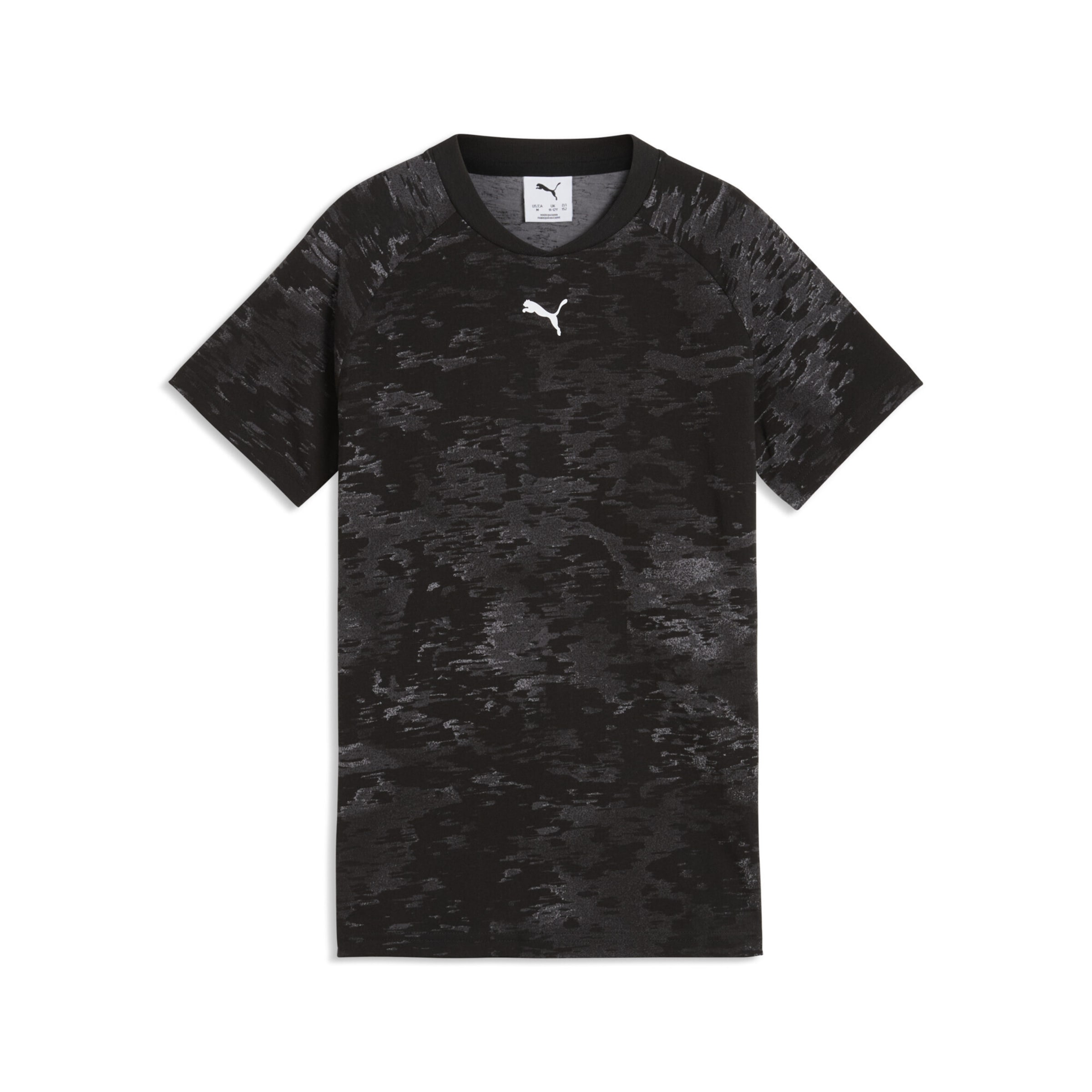T-Shirt fonctionnel PUMA en noir : devant