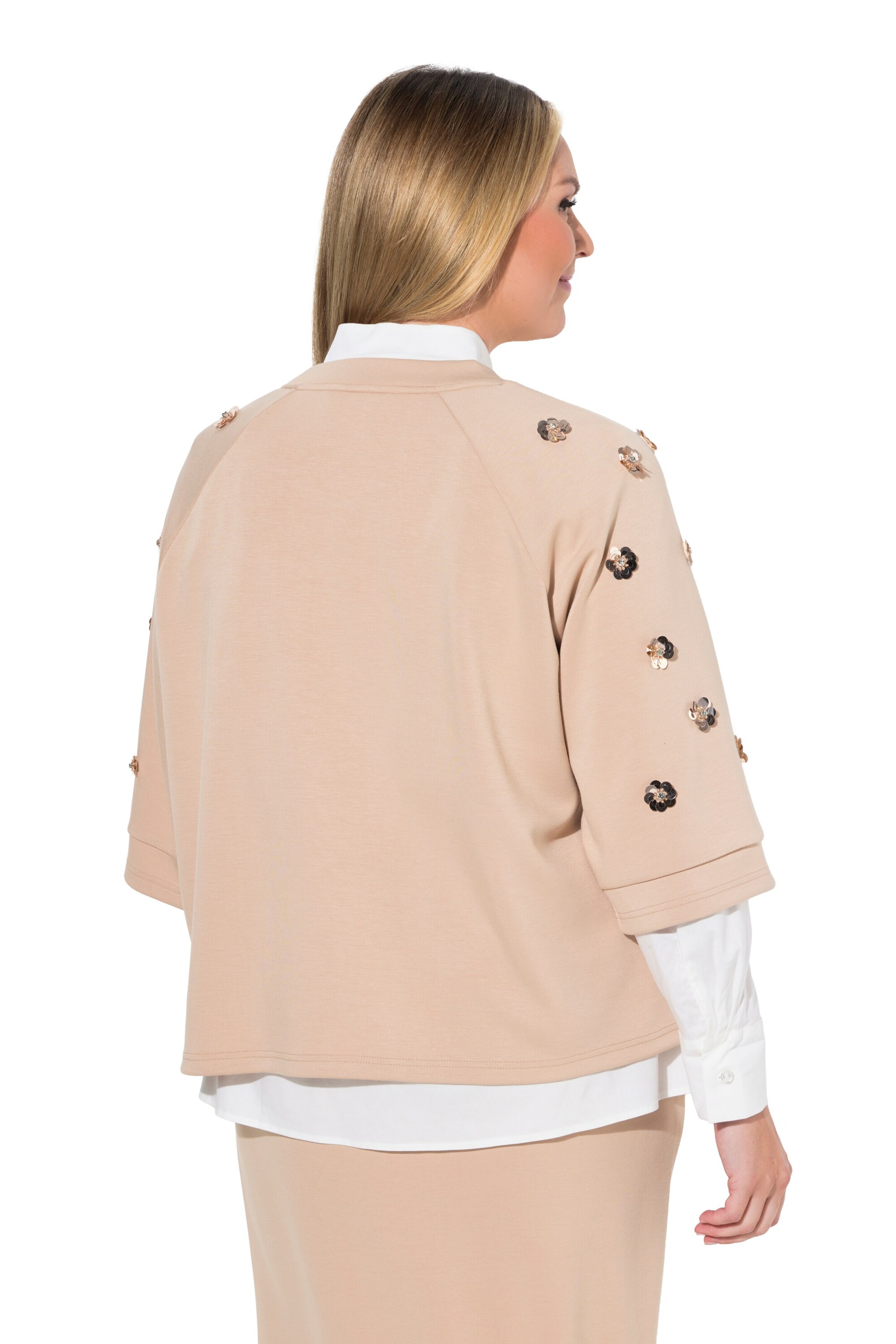 MIAMODA Sweatshirt in Beige