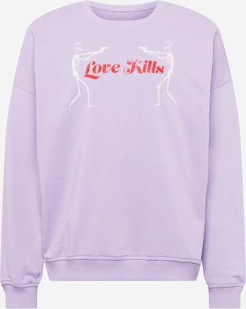 SHYX Sweatshirt 'Asya' in Purple: front