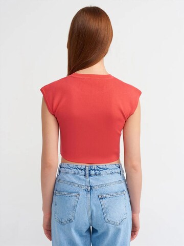Dilvin Shirt 'T-Shirts' in Red