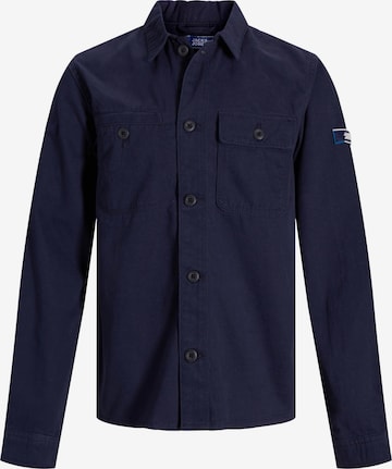 Jack & Jones Junior Regular fit Button up shirt 'Ben' in Blue: front