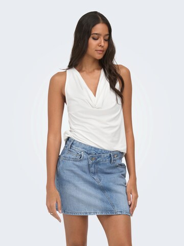 ONLY Bluse 'ONLLIVA' in Weiß: Vorderseite