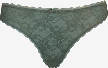 SugarShape Thong 'Sienna' in Green: front