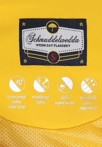 Schmuddelwedda - Casaco outdoor 'Functional' em amarelo