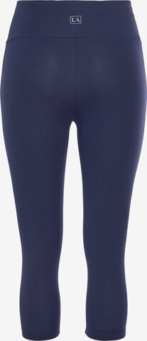 Skinny Leggings LASCANA en bleu