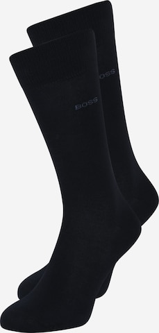 Chaussettes BOSS en bleu : devant