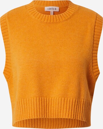 Pullover 'Mailina' di EDITED in arancione: frontale