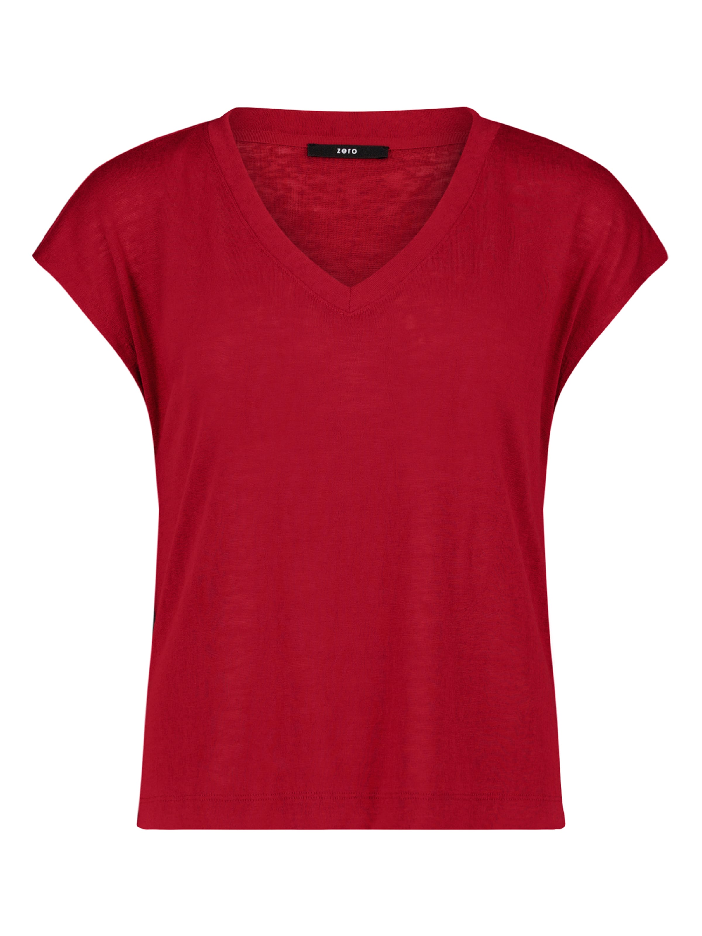 zero Shirt in Red: front