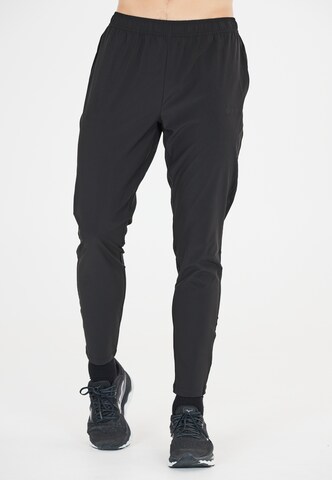 Virtus Regular Workout Pants 'Corry' in Black: front