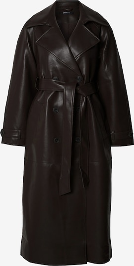 Demisezoninis paltas iš Gina Tricot, spalva – tamsiai ruda, Prekių apžvalga