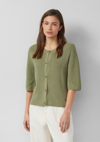 s.Oliver Red Label Plus Gebreid vest in Groen