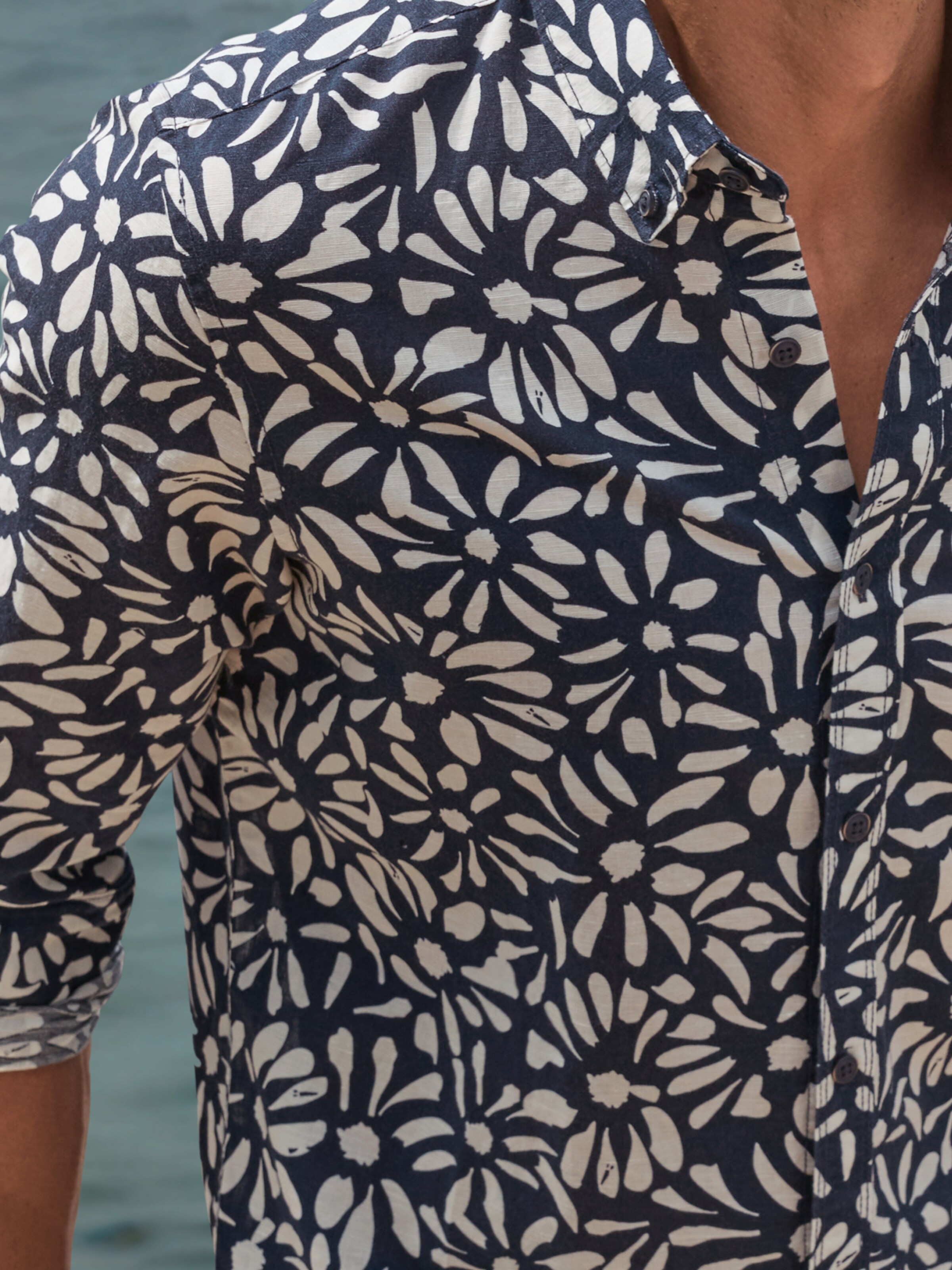 LERROS Regular fit Overhemd in Blauw