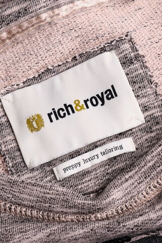 Rich & Royal Sweatshirt M in Grau