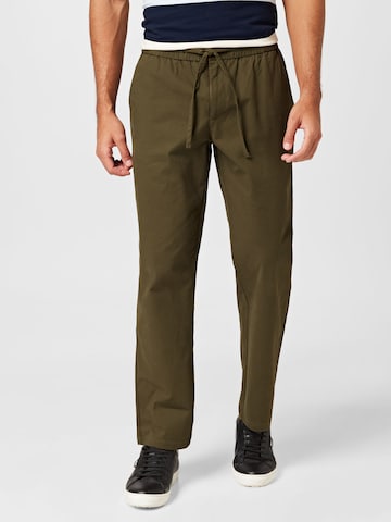 Clean Cut Copenhagen Regular Trousers 'Barcelona' in Green: front