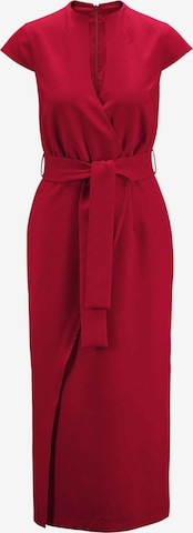 MADELEINE Jurk in Rood: voorkant