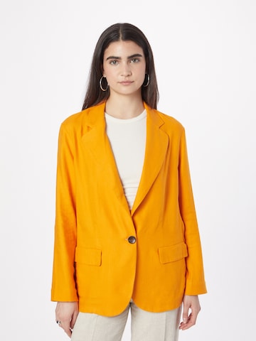 Blazer Sisley en orange : devant