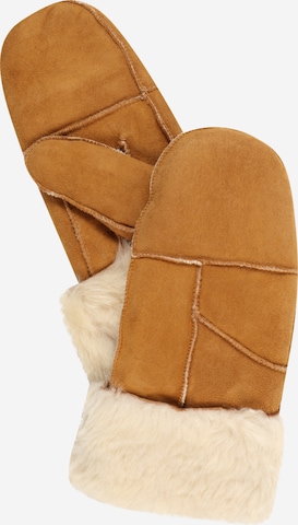 MARKBERG Mittens 'Bella' in Brown: front