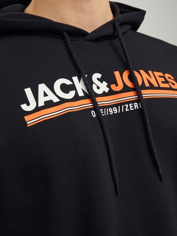 JACK & JONES Sweatshirt 'Frederik' in Schwarz