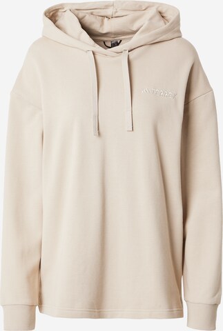 ADIDAS TERREX Athletic Sweatshirt in Beige: front