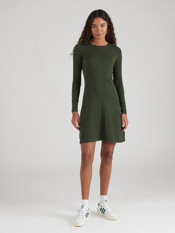 ONLY Kootud kleit 'NEW DALLAS', värv roheline: eest vaates