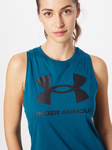 UNDER ARMOUR Sporttop in Blau