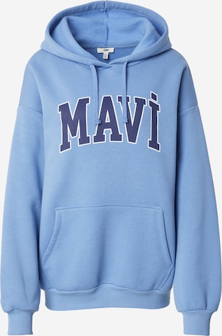 Felpa di Mavi in blu: frontale