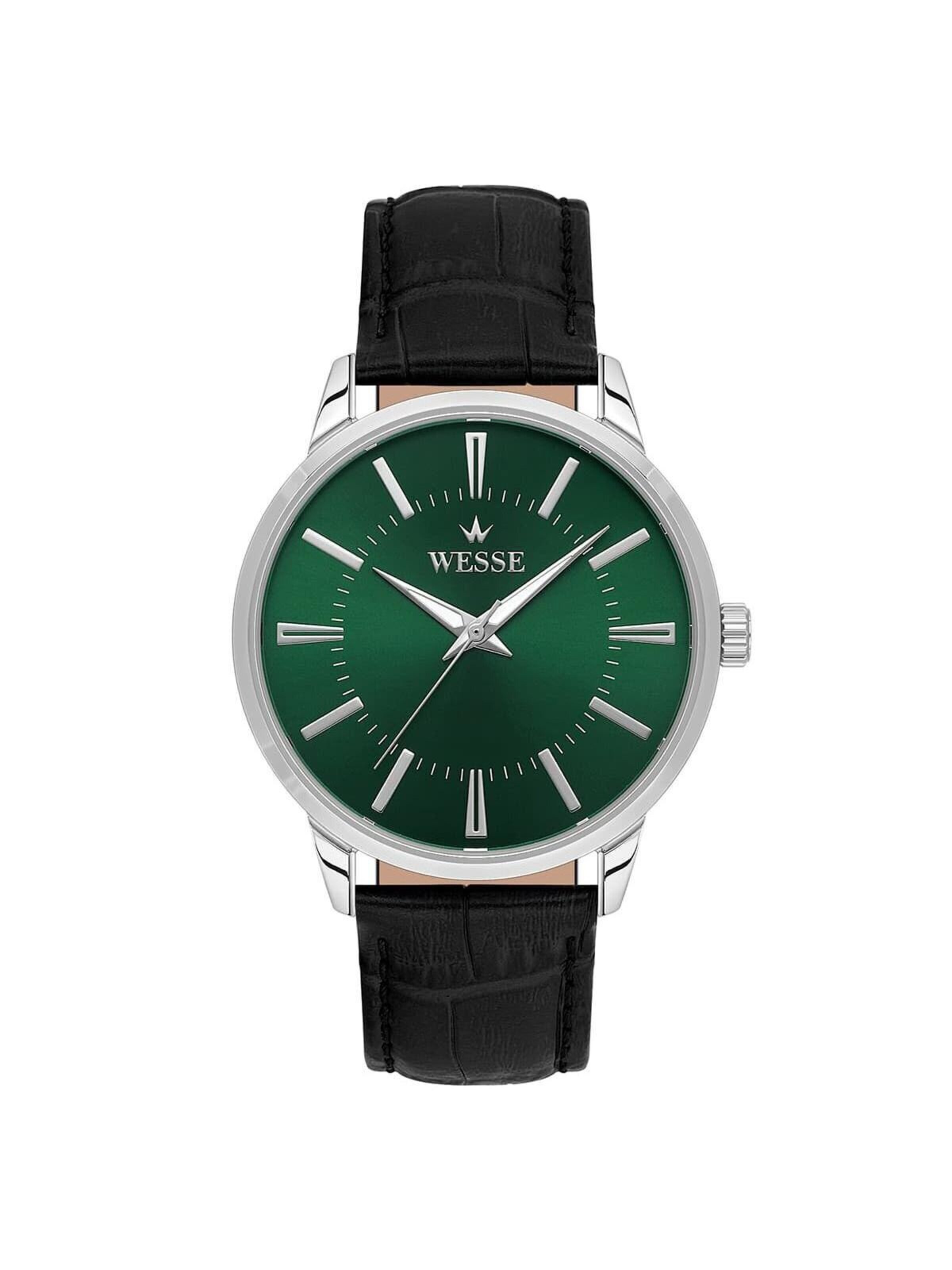 WESSE - Reloj analógico 'WWG203814' en negro: frente