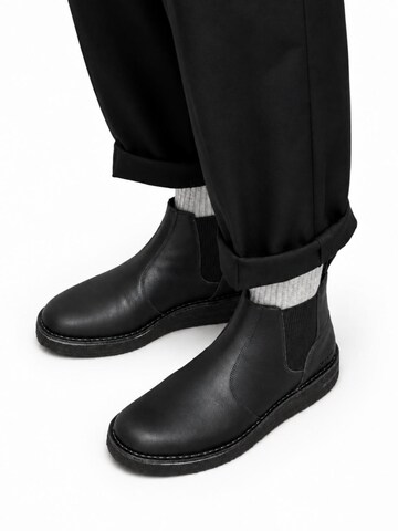 oswen Chelsea boots 'Commuter' in Black