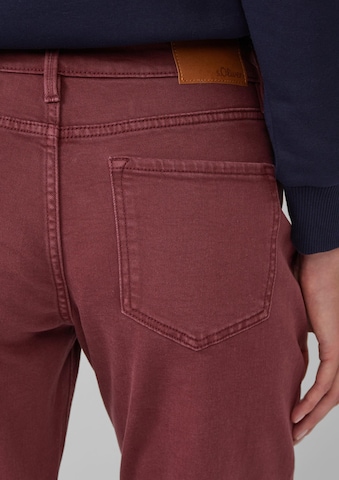 s.Oliver Regular Jeans in Rood