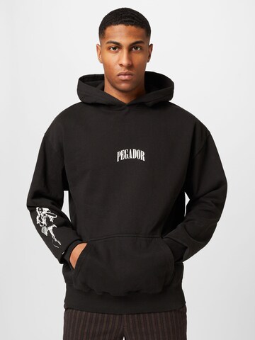 Pegador Sweatshirt 'York' in Black: front