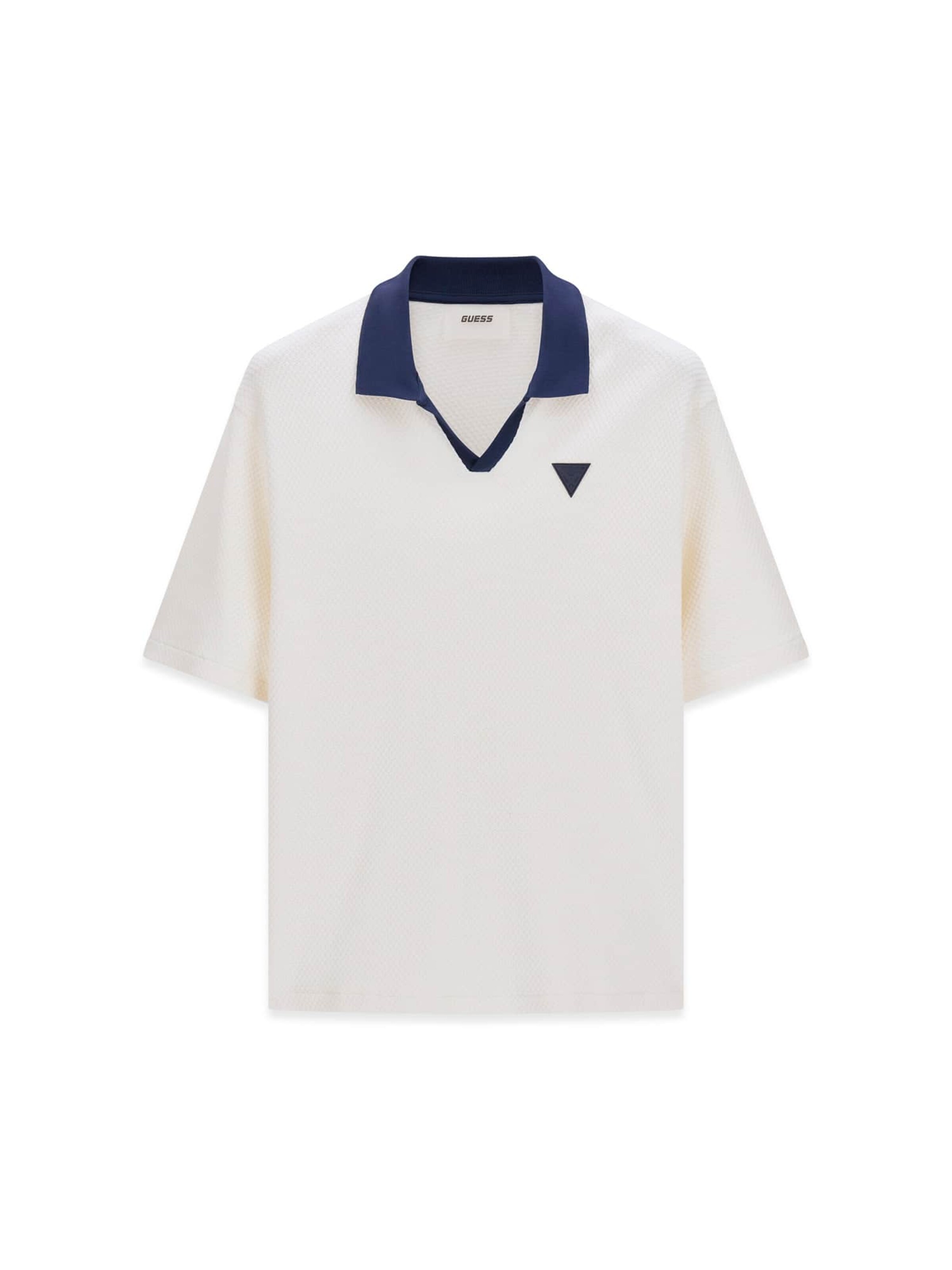 GUESS Poloshirt in Weiß: Vorderseite