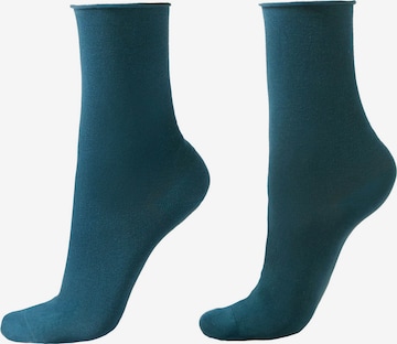 CALZEDONIA Socken in Blau: Vorderseite
