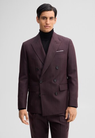 STRELLSON Regular fit Business-colbert in Rood: voorkant