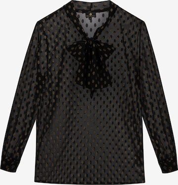 DreiMaster Klassik Blouse in Black: front