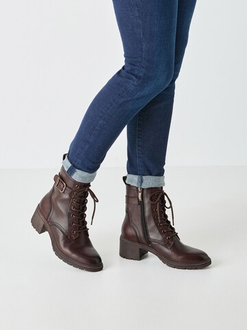 Tamaris Veterlaarsjes in Bruin