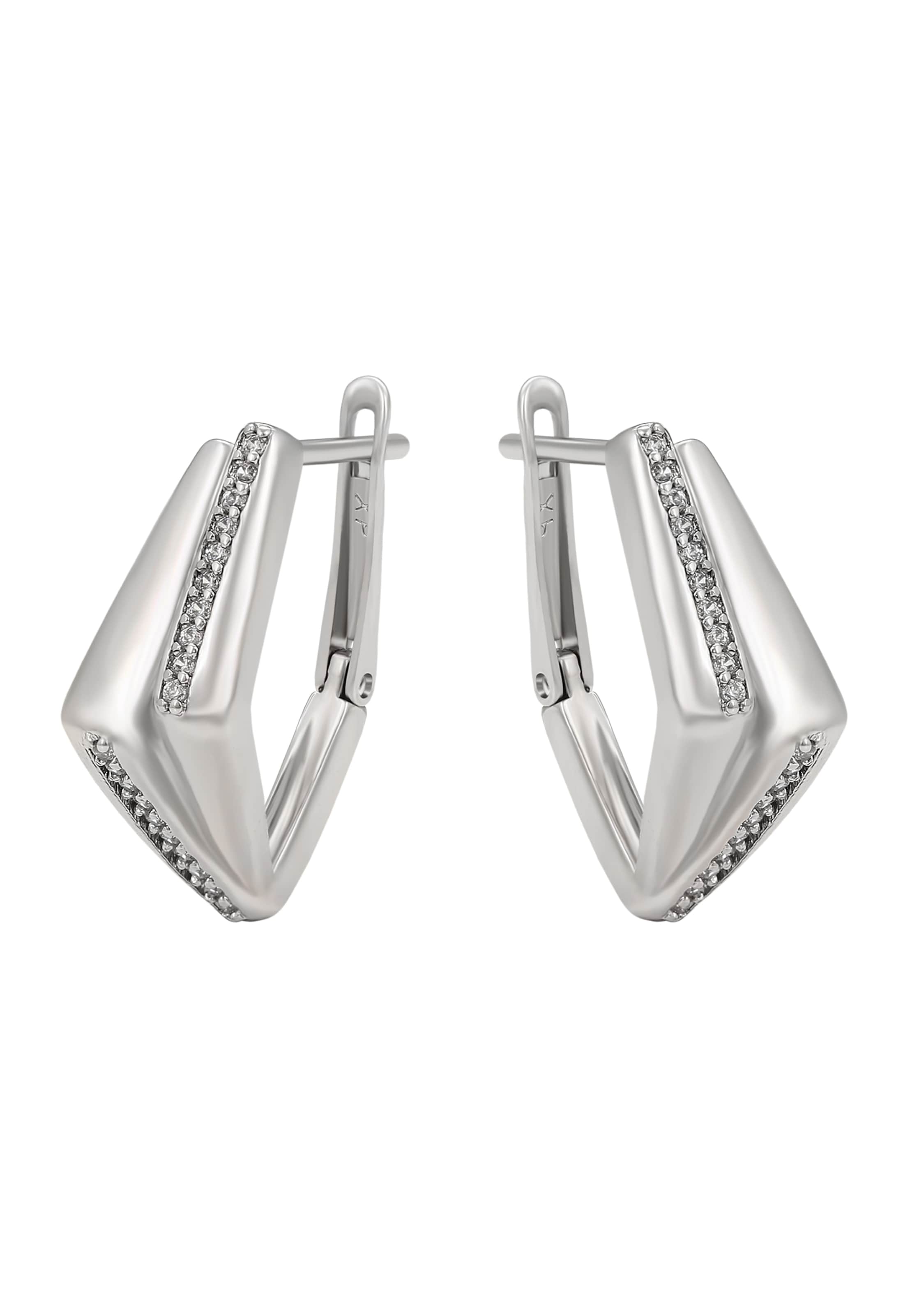 Gaya - Pendientes en plata: frente