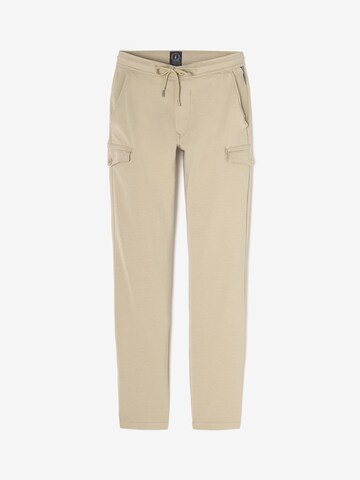 Regular Pantalon 'Tom' Le Temps Des Cerises en beige : devant