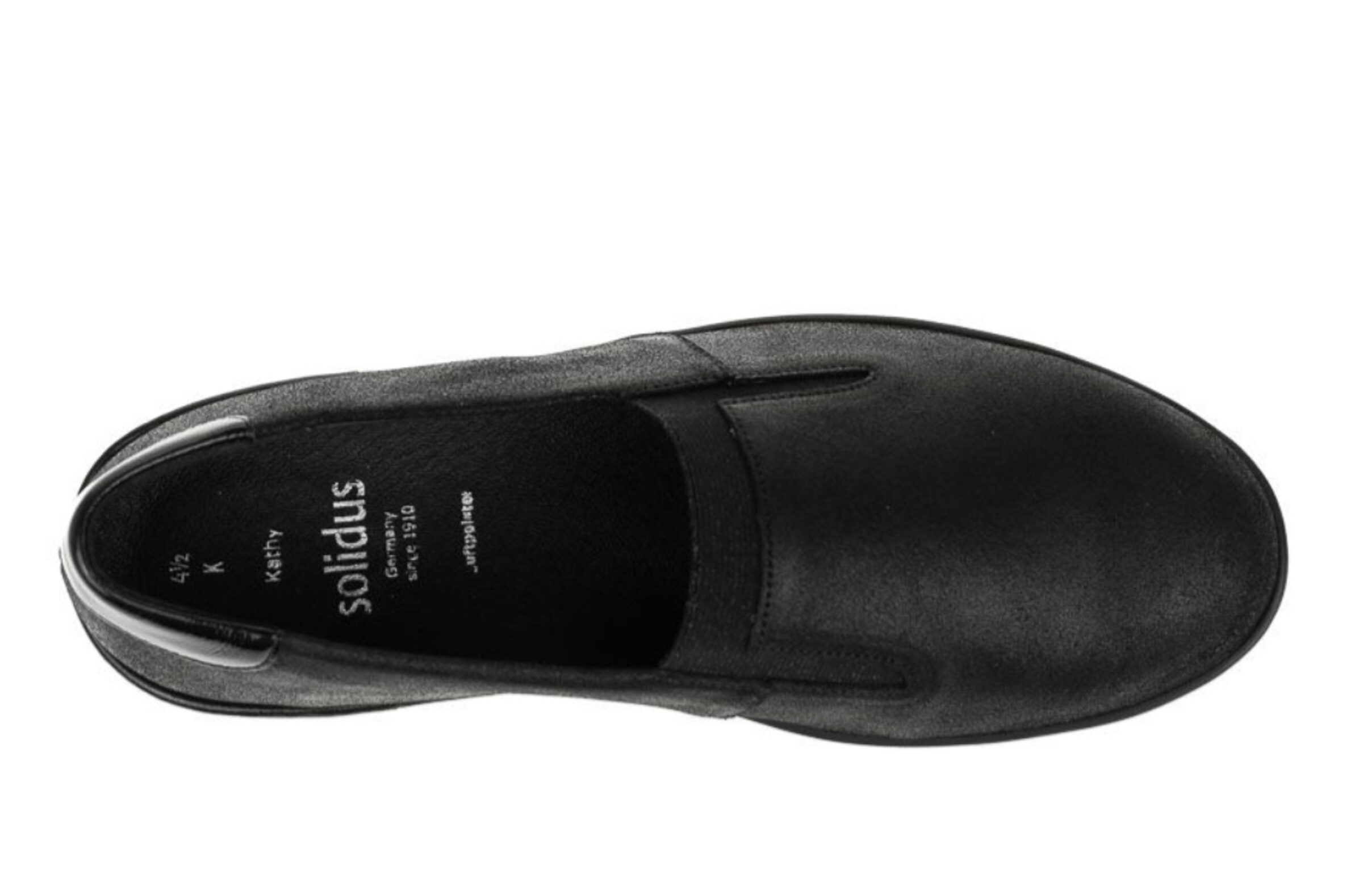 SOLIDUS Classic Flats in Black