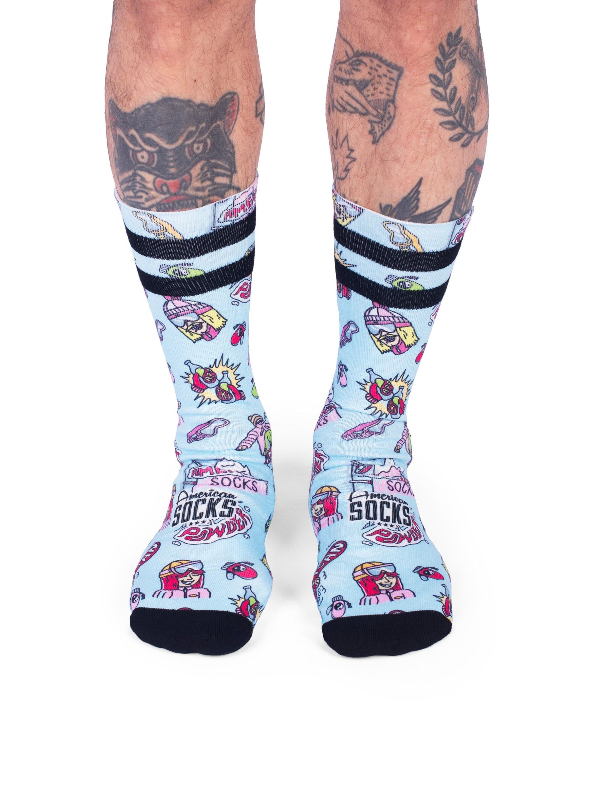 American Socks Socken 'Slope Dope'‌‌‌ in Blau