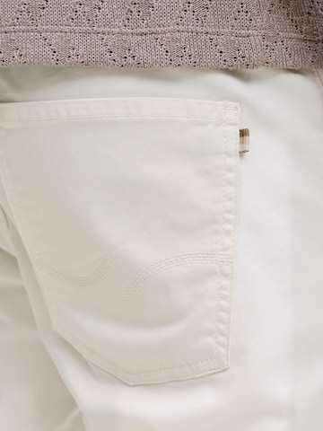 JACK & JONES regular Bukser 'JPSTClark Finn' i hvid