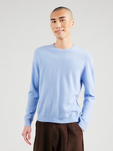 UNITED COLORS OF BENETTON Regular fit Trui 'MAGLIA' in Blauw: voorkant