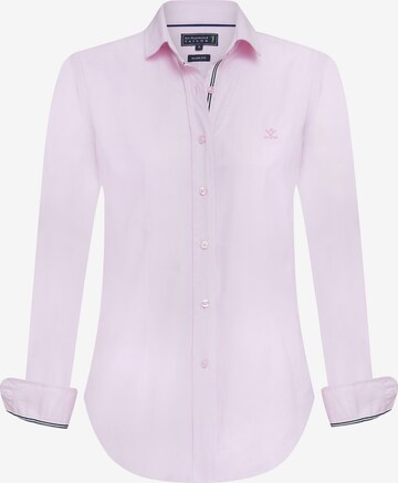 Sir Raymond Tailor Blouse 'Lolas' in Roze: voorkant