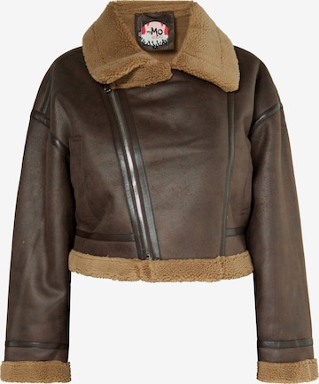 MYMO Between-season jacket 'Biany' in Brown: front