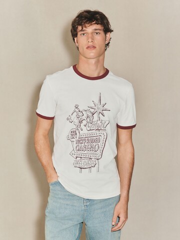 Next Shirt 'Ringer' in White: front