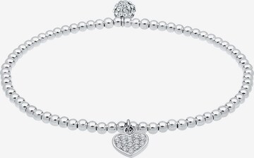 Bracelet 'Herz' ELLI en blanc : devant