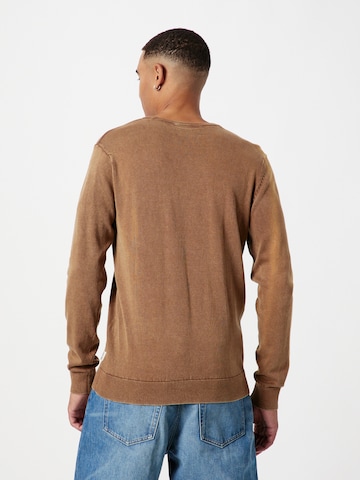 BLEND Pullover in Braun