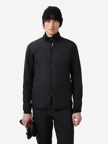 Bogner Fire + Ice Übergangsjacke in Schwarz: Vorderseite