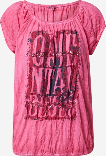 Soccx T-shirt en bleu marine / rose / éosine, Vue avec produit