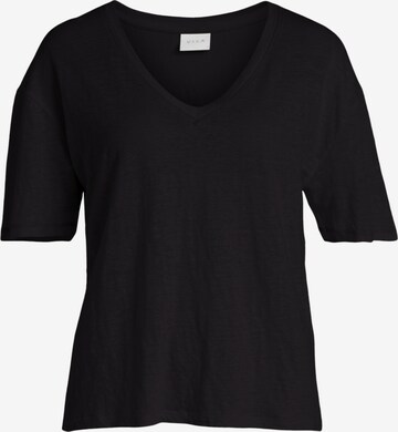 VILA - Camisa 'Loina' em preto: frente
