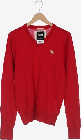 Abercrombie & Fitch Sweater & Cardigan in L in Red: front